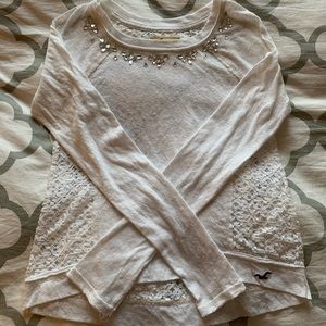 XS Hollister long sleeve top